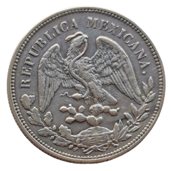Messico. 1 Peso 1908.