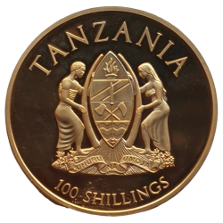 Tanzania. 100 Scellini 2014.